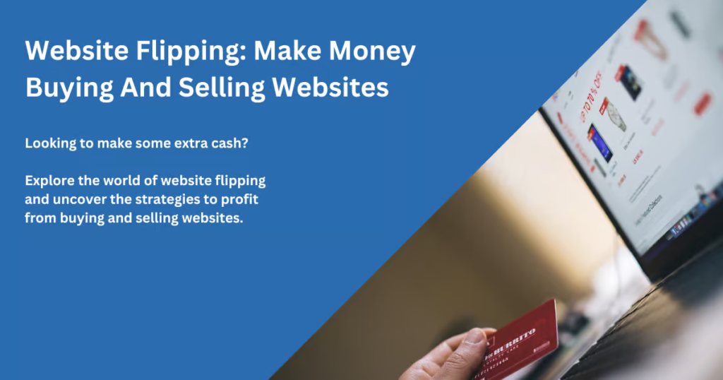 Flipping websites